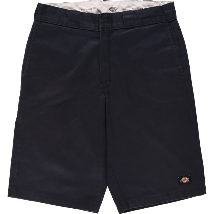 Dickies Relaxed Fit Work Shorts, Half Pants, Men's, W34 equivalent polyester black type Vintage Second Hand
