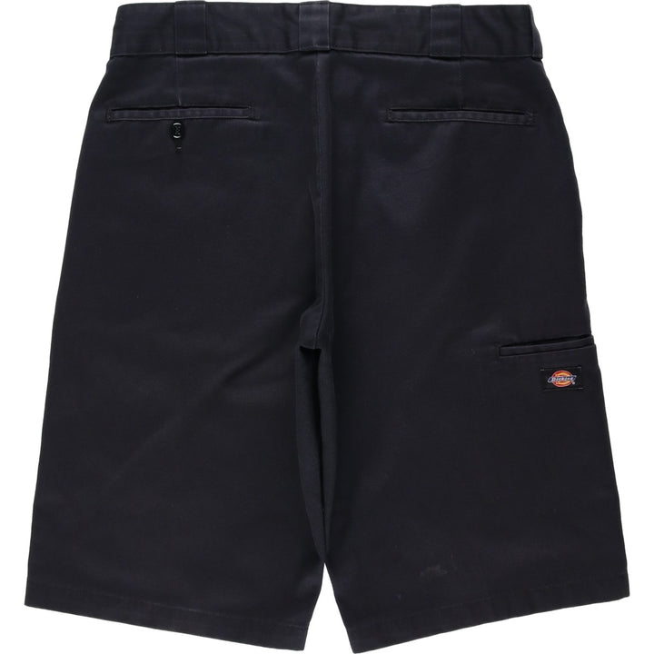 Dickies Relaxed Fit Work Shorts, Half Pants, Men's, W34 equivalent polyester black type Vintage Second Hand
