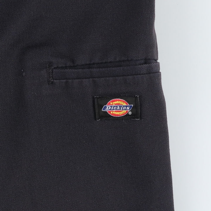 Dickies Relaxed Fit Work Shorts, Half Pants, Men's, W34 equivalent polyester black type Vintage Second Hand