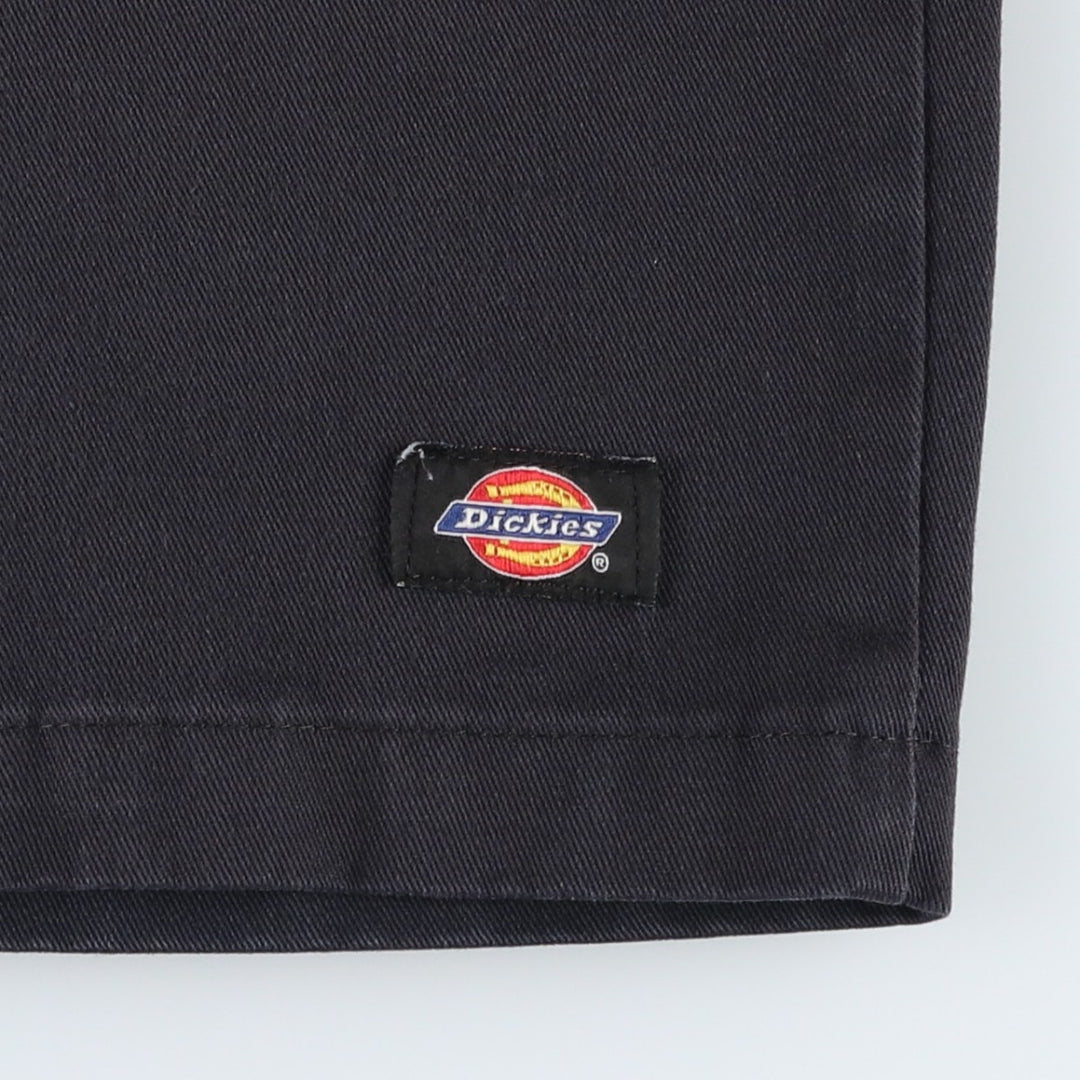 Dickies Relaxed Fit Work Shorts, Half Pants, Men's, W34 equivalent polyester black type Vintage Second Hand