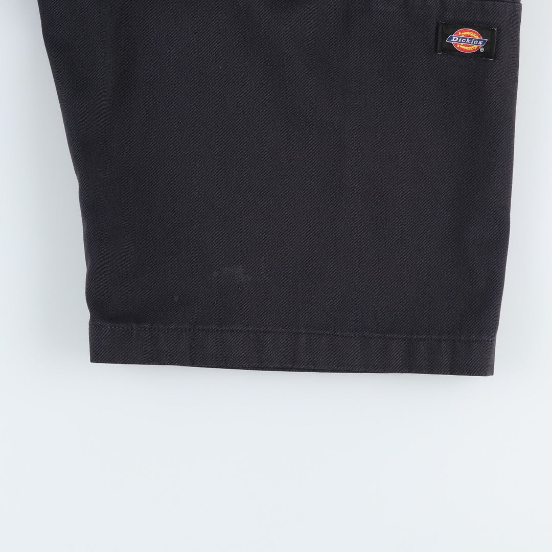 Dickies Relaxed Fit Work Shorts, Half Pants, Men's, W34 equivalent polyester black type Vintage Second Hand