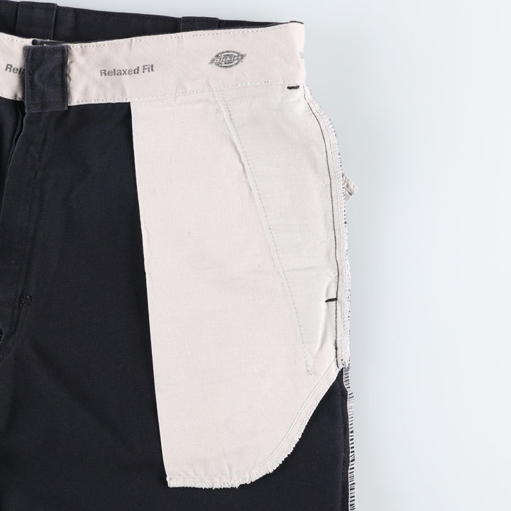 Dickies Relaxed Fit Work Shorts, Half Pants, Men's, W34 equivalent polyester black type Vintage Second Hand