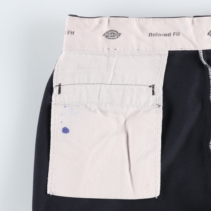 Dickies Relaxed Fit Work Shorts, Half Pants, Men's, W34 equivalent polyester black type Vintage Second Hand