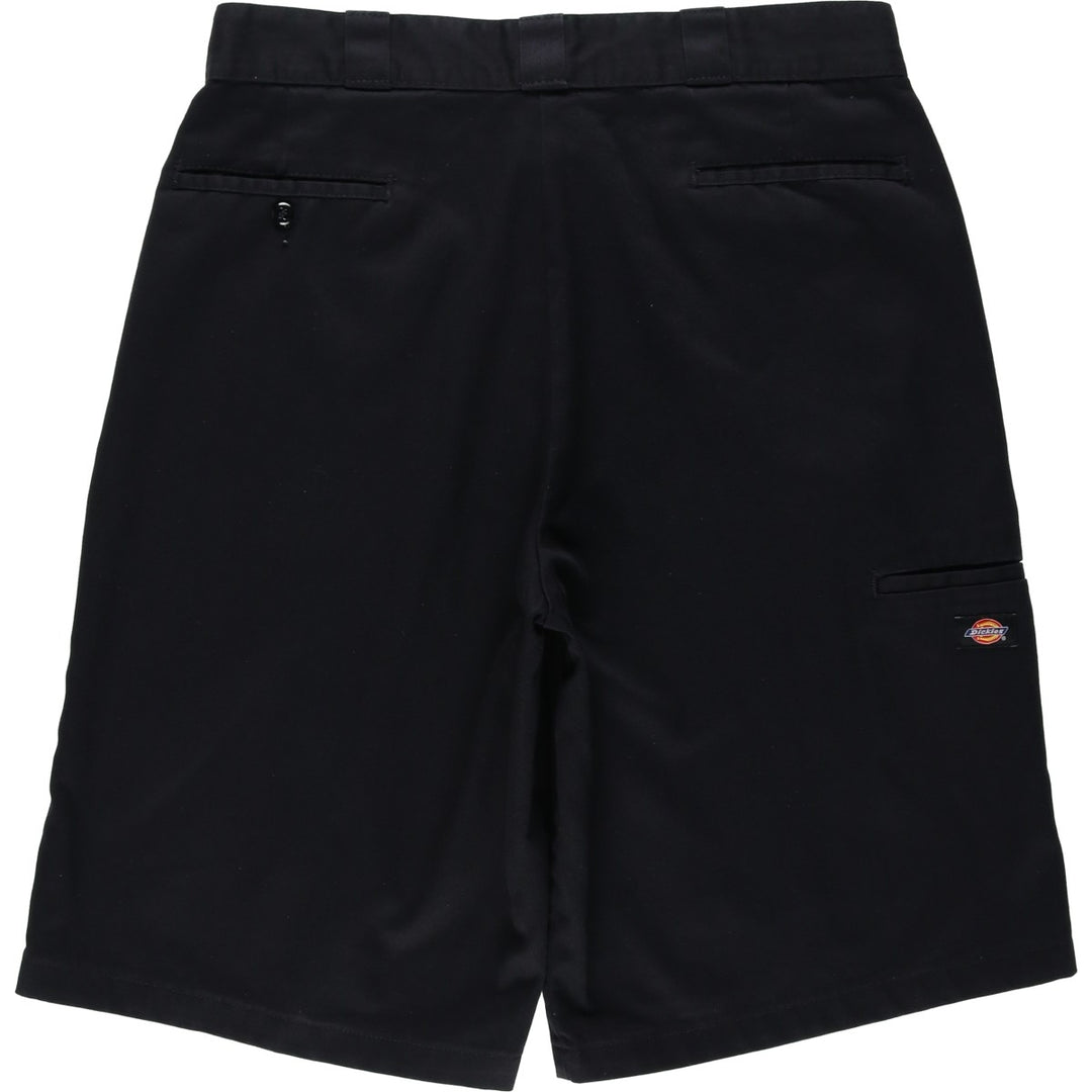 Dickies Loose Fit Work Shorts, Half Pants, Men's, W36 equivalent polyester black type Vintage Second Hand