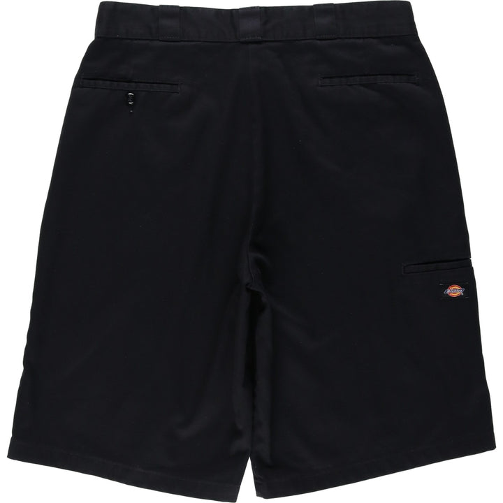 Dickies Loose Fit Work Shorts, Half Pants, Men's, W36 equivalent polyester black type Vintage Second Hand