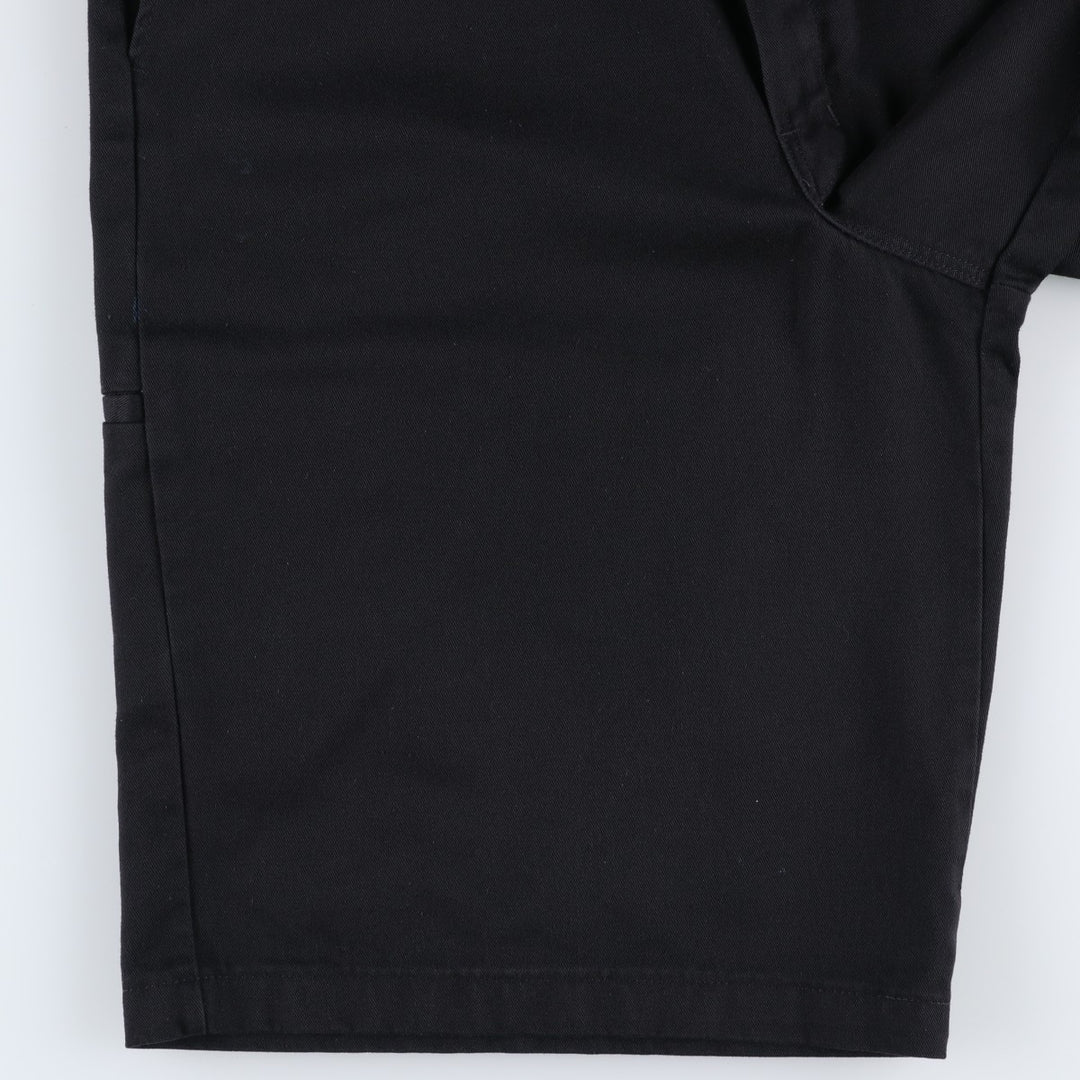 Dickies Loose Fit Work Shorts, Half Pants, Men's, W36 equivalent polyester black type Vintage Second Hand