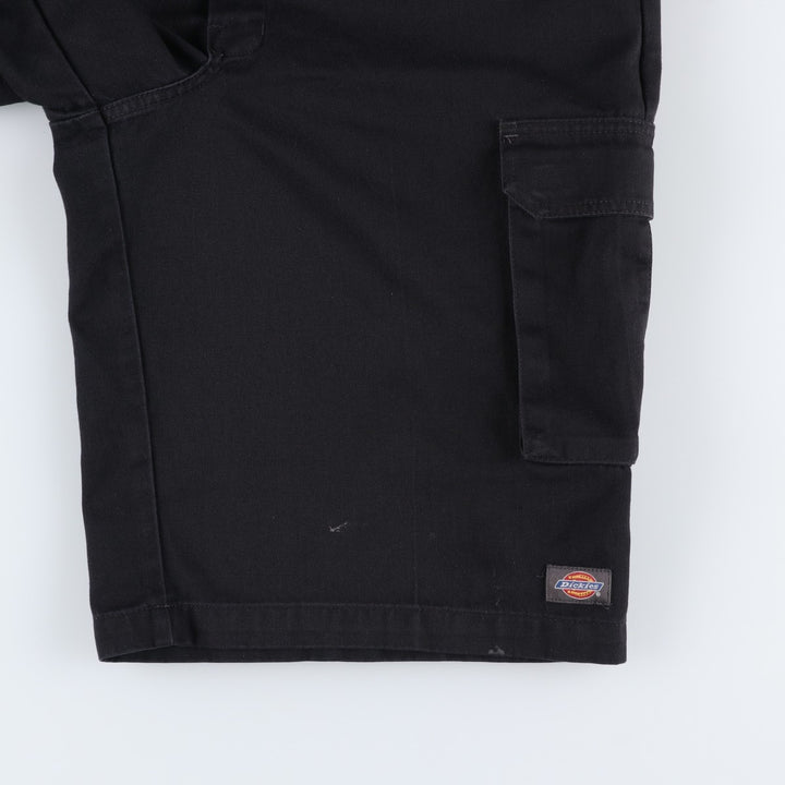 Dickies cargo shorts, half pants, men's size w33 unclear black type Vintage Second Hand