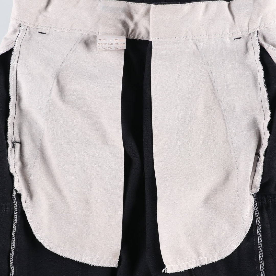 Dickies cargo shorts, half pants, men's size w33 unclear black type Vintage Second Hand