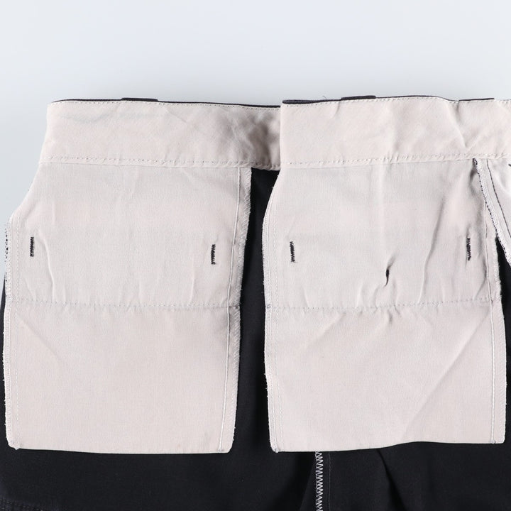 Dickies cargo shorts, half pants, men's size w33 unclear black type Vintage Second Hand