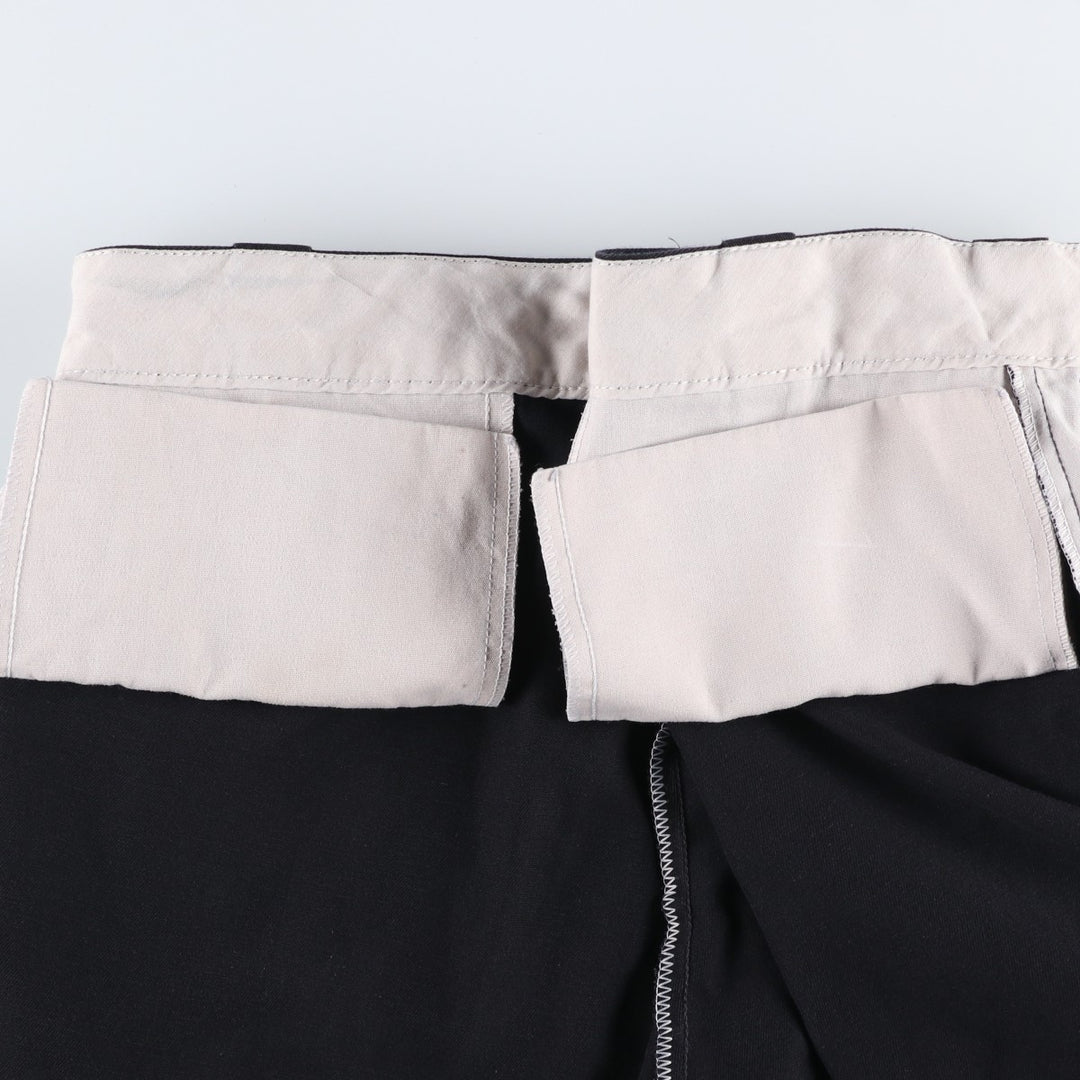 Dickies cargo shorts, half pants, men's size w33 unclear black type Vintage Second Hand