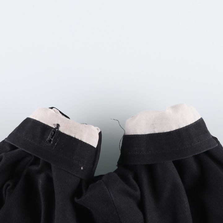 Dickies cargo shorts, half pants, men's size w33 unclear black type Vintage Second Hand