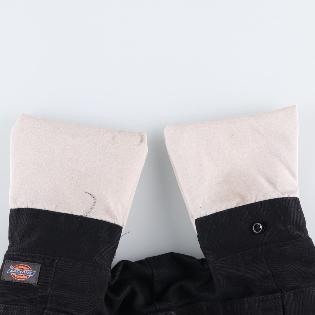 Dickies cargo shorts, half pants, men's size w33 unclear black type Vintage Second Hand