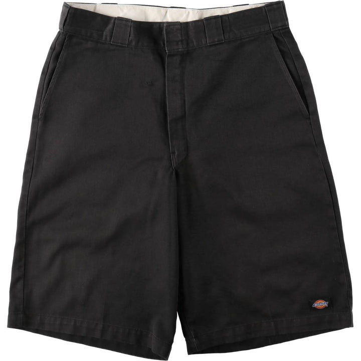 Dickies Work Shorts, Half Pants, Men's, W34 equivalent unclear black type Vintage Second Hand