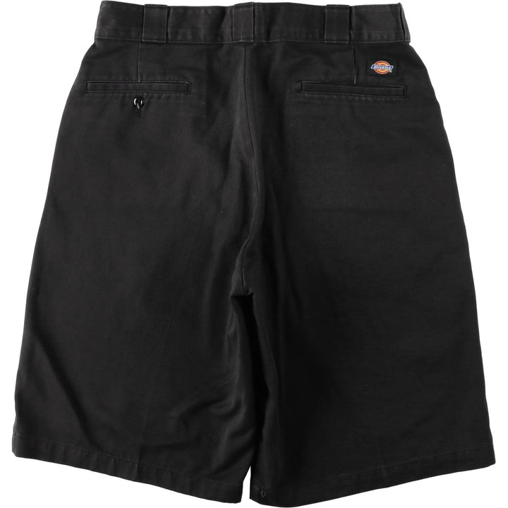 Dickies Work Shorts, Half Pants, Men's, W34 equivalent unclear black type Vintage Second Hand