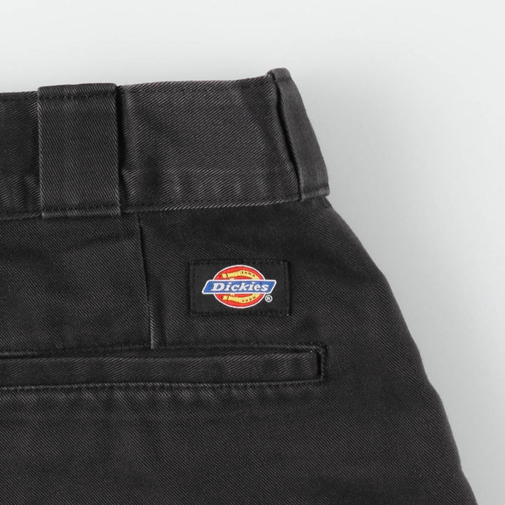 Dickies Work Shorts, Half Pants, Men's, W34 equivalent unclear black type Vintage Second Hand