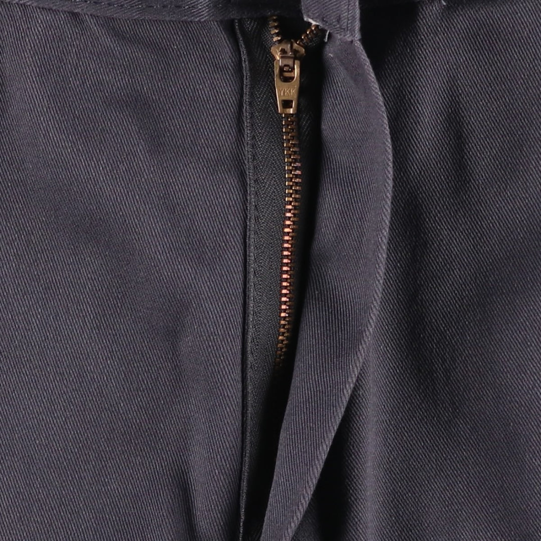 Dickies Work Shorts, Half Pants, Men's, W34 equivalent polyester gray type Vintage Second Hand