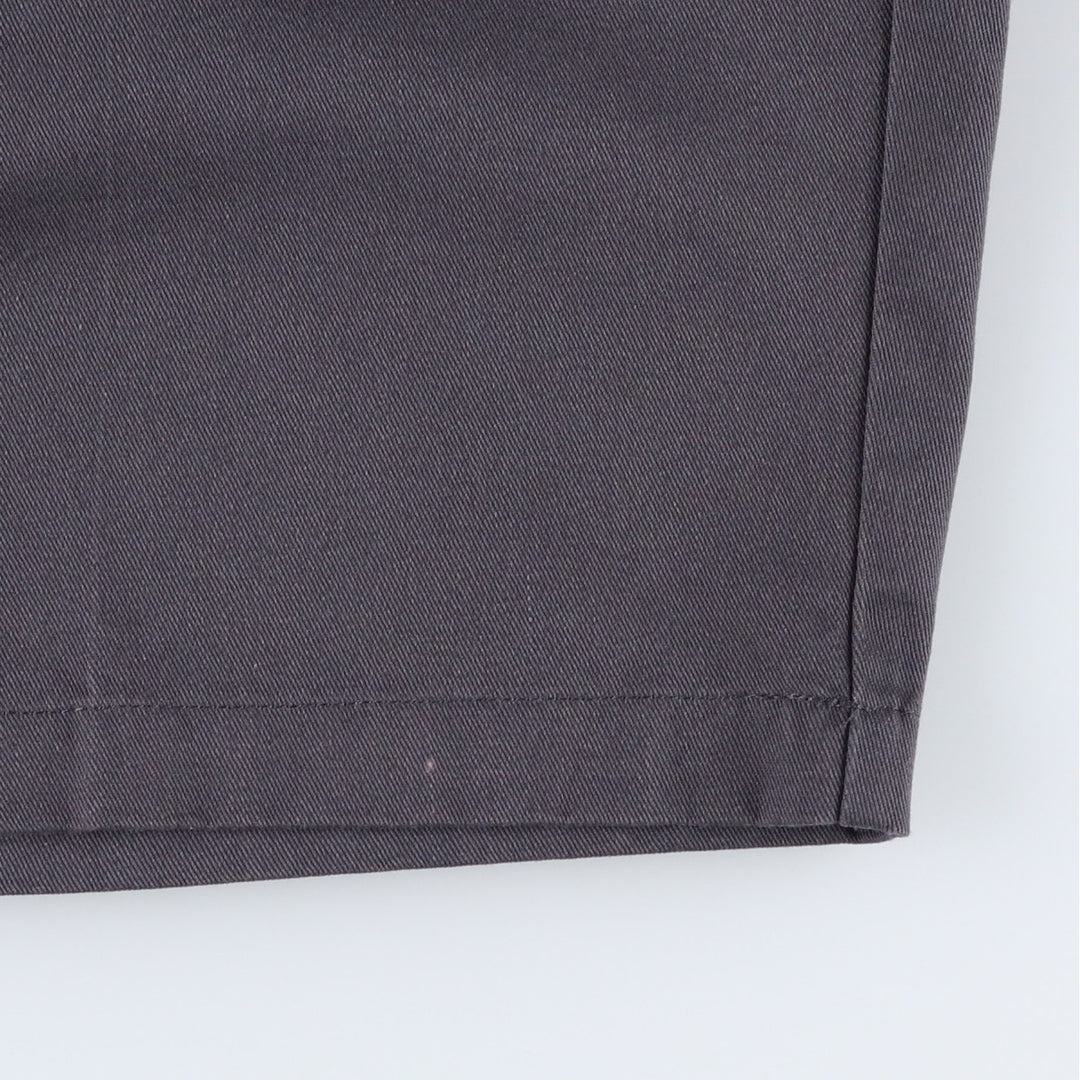 Dickies Work Shorts, Half Pants, Men's, W34 equivalent polyester gray type Vintage Second Hand