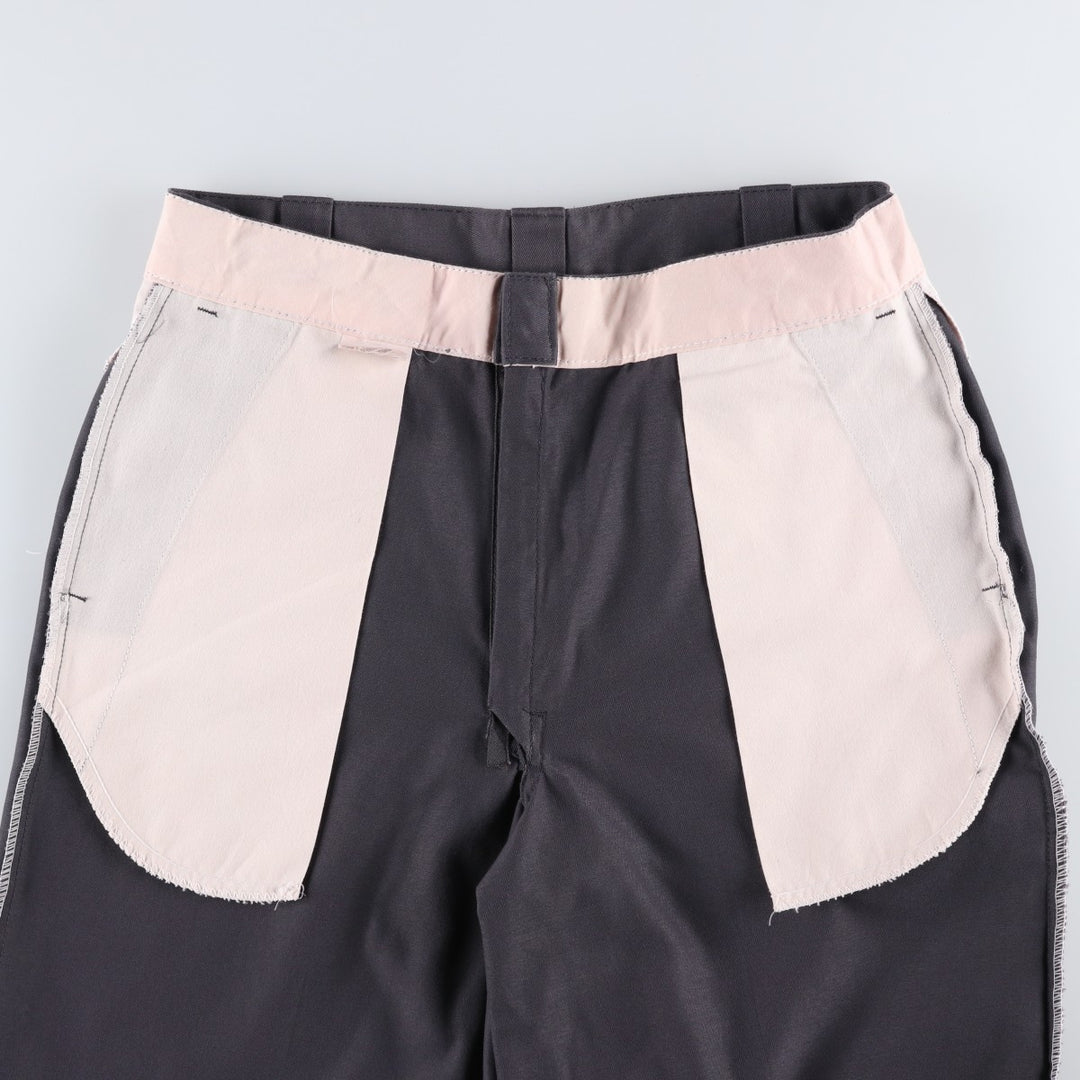 Dickies Work Shorts, Half Pants, Men's, W34 equivalent polyester gray type Vintage Second Hand