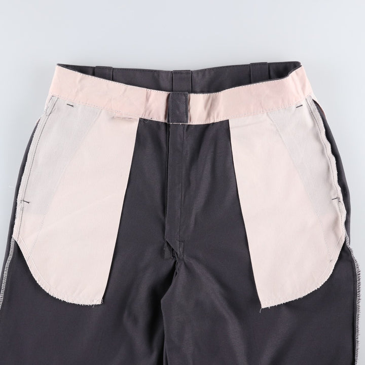 Dickies Work Shorts, Half Pants, Men's, W34 equivalent polyester gray type Vintage Second Hand