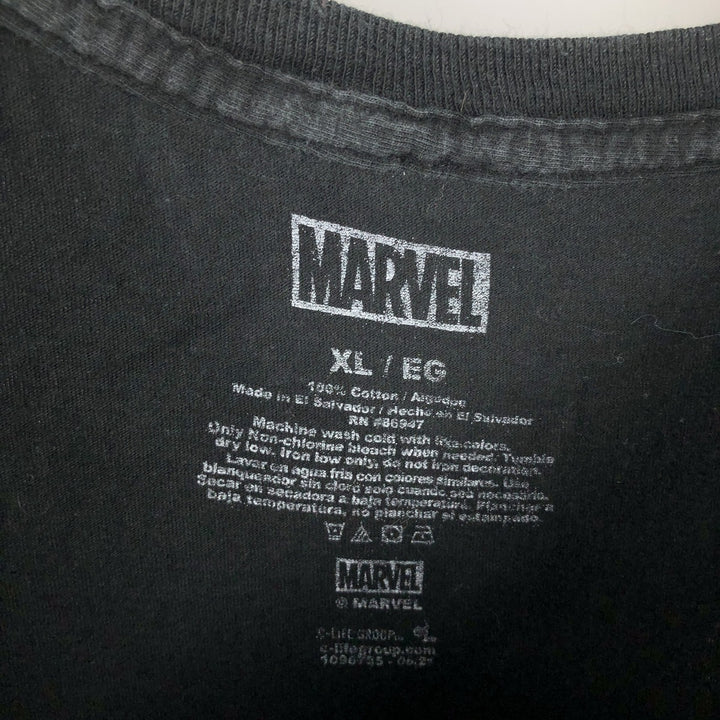Marvel VENOM Character Print T-Shirt Men's XL cotton black type Vintage Second Hand