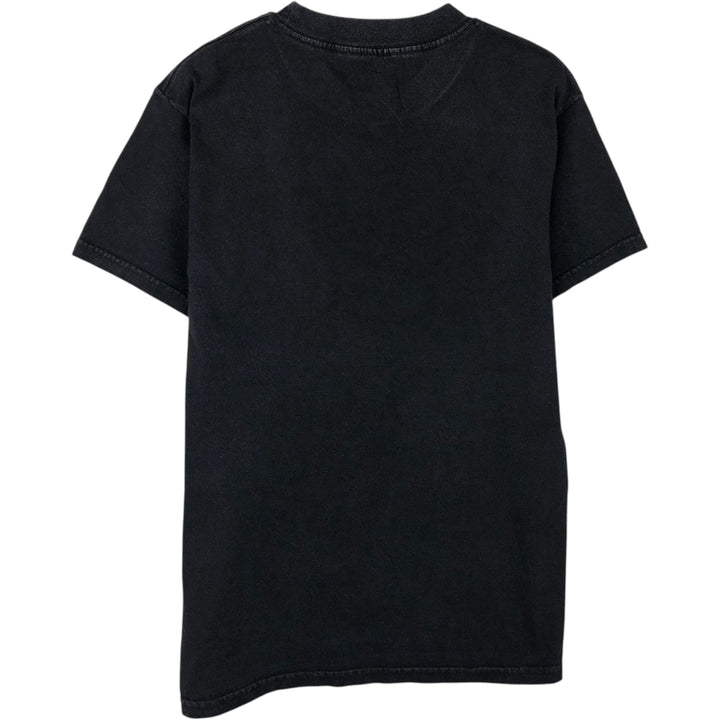 BATMAN character print T-shirt, made in USA, men's size S. cotton black type Vintage Second Hand