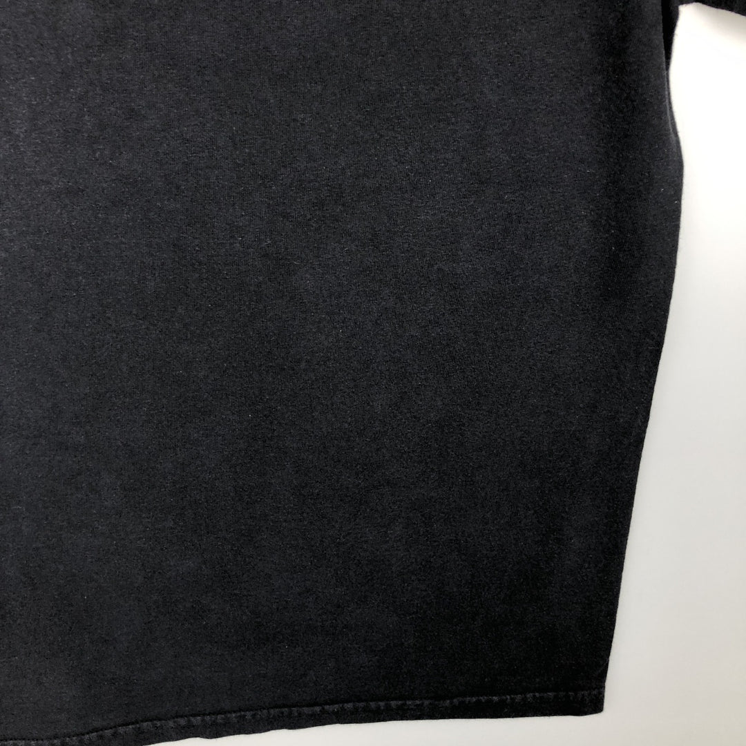 BATMAN character print T-shirt, made in USA, men's size S. cotton black type Vintage Second Hand