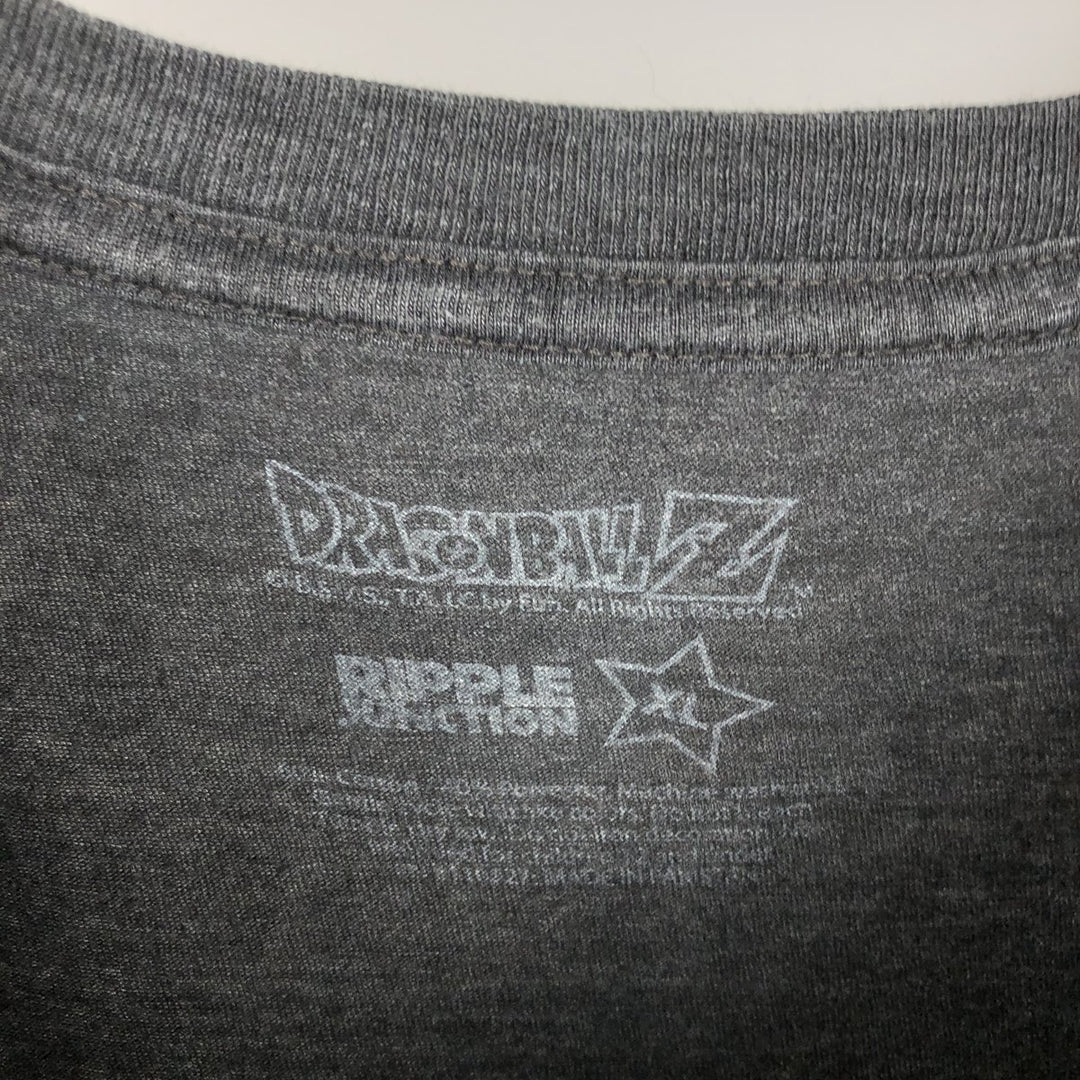 DRAGONBALL Z Dragon Ball Z Anime Character Print T-Shirt Men's XL cotton black type Vintage Second Hand