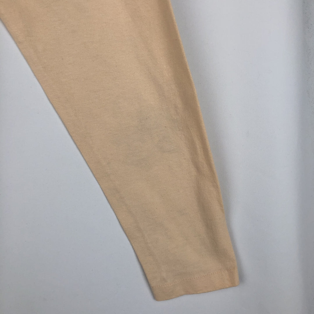 90'S Anvil Long-Sleeve T-Shirt, Made in USA, Men's XL (approx.), Vintage cotton pink type Vintage Second Hand