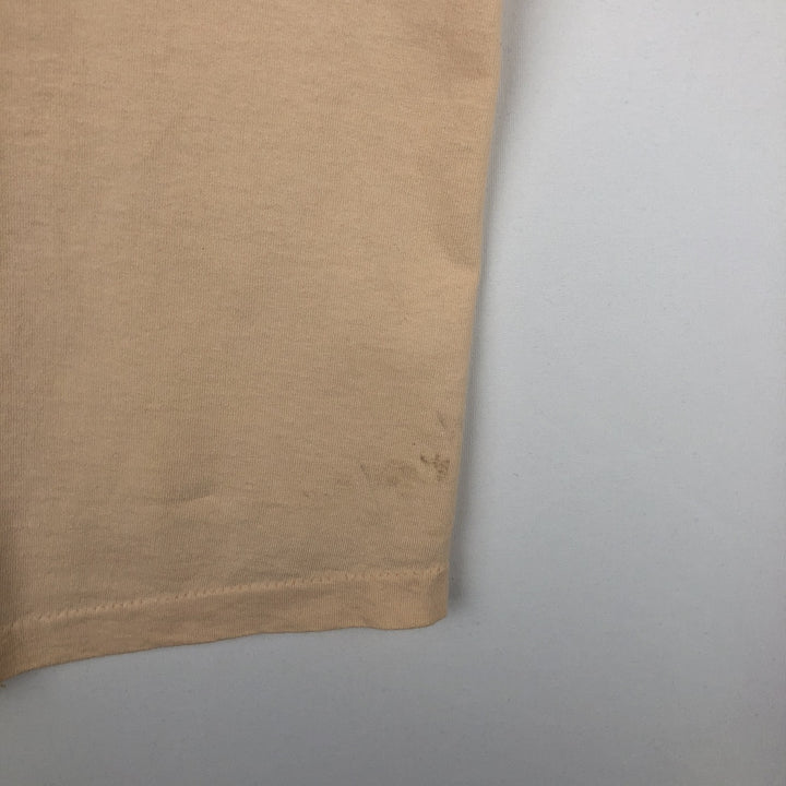 90'S Anvil Long-Sleeve T-Shirt, Made in USA, Men's XL (approx.), Vintage cotton pink type Vintage Second Hand