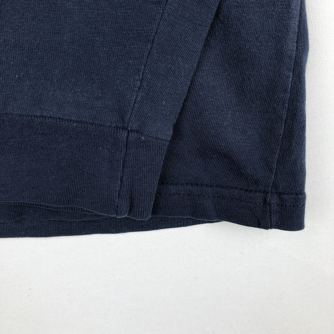 Patagonia regular fit 38930FA16 Long-sleeved T-shirt (Men's size M equivalent) cotton navy blue type Vintage Second Hand