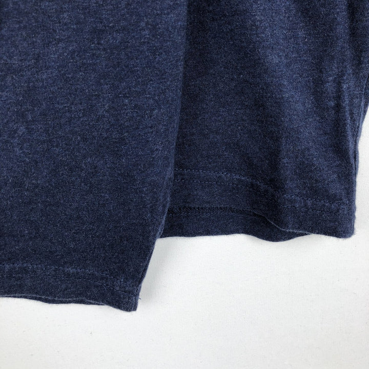 Ralph Lauren POLO RALPH LAUREN hooded long-sleeved T-shirt, men's size XL unclear navy blue type Vintage Second Hand