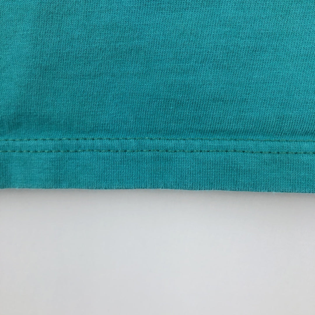 90'S Russell Long Sleeve T-Shirt Made in USA Men's XL Vintage cotton green type Vintage Second Hand