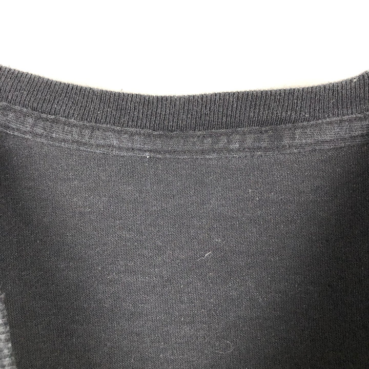 J.Cole Long-Sleeve Wrap T-Shirt (Men's XL equivalent) unclear black type Vintage Second Hand