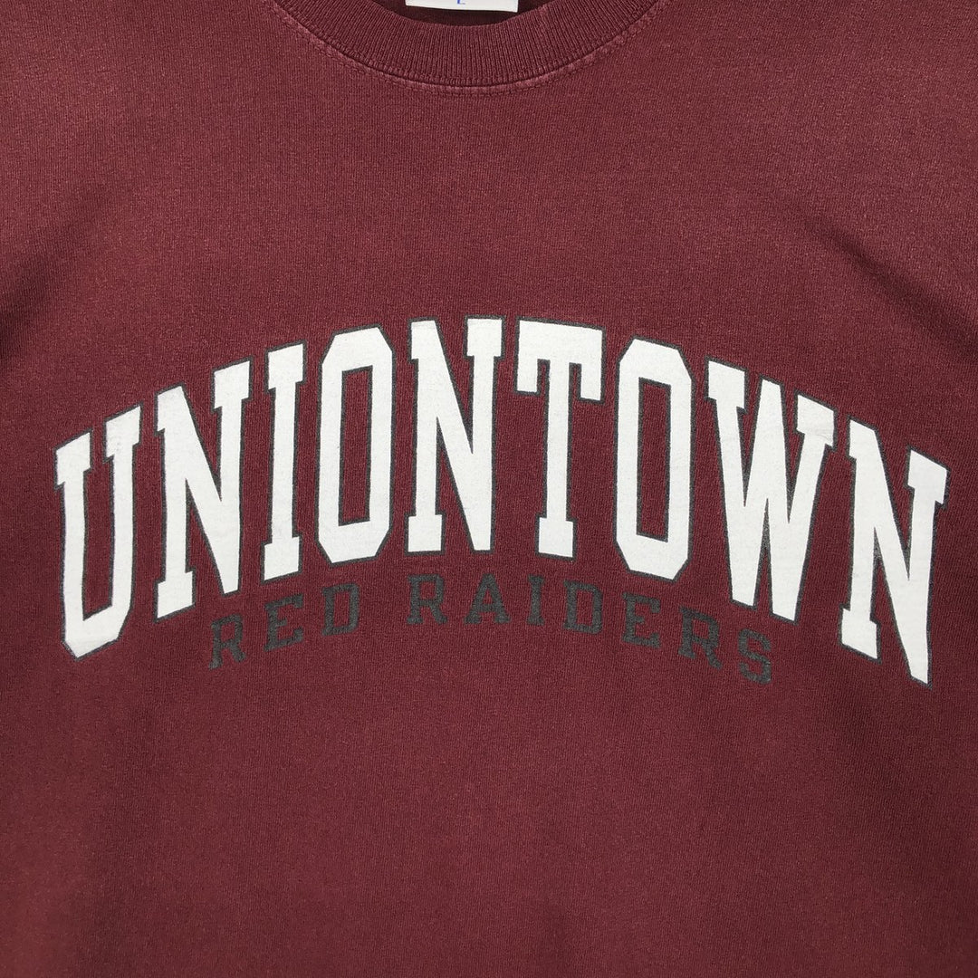 2000'S Champion Long-Sleeve T-Shirt (Men's Size L) unclear wine-red Vintage Second Hand