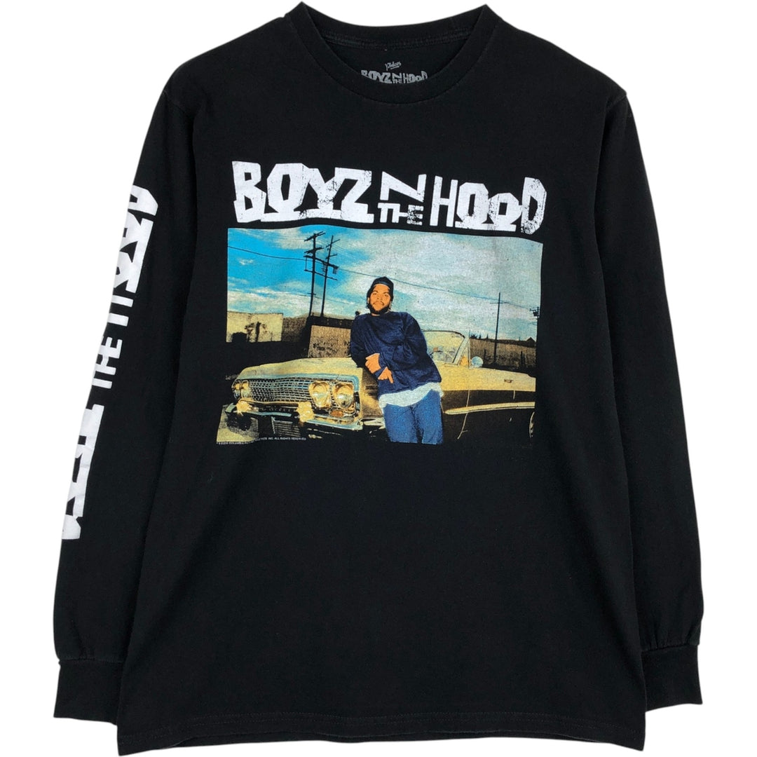 Boyz n the Hood Long-Sleeve T-Shirt (Men's Size S) cotton black type Vintage Second Hand
