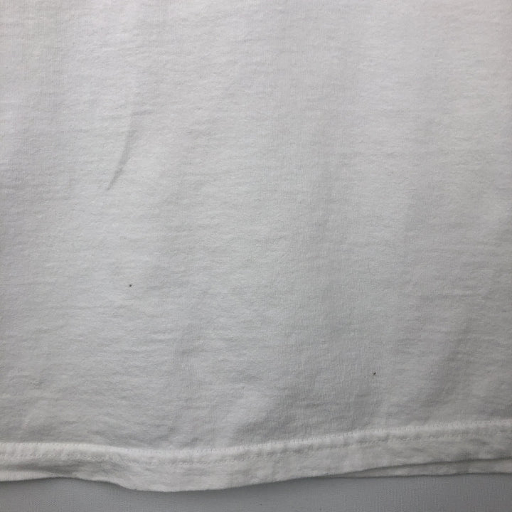 Nike Center Logo Long Sleeve T-Shirt, Men's L Size cotton white type Vintage Second Hand