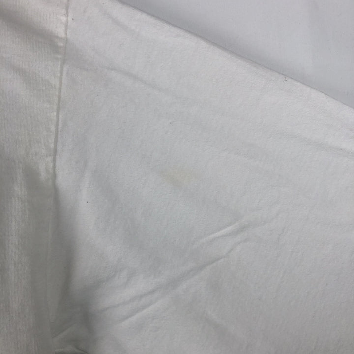 Nike Center Logo Long Sleeve T-Shirt, Men's L Size cotton white type Vintage Second Hand