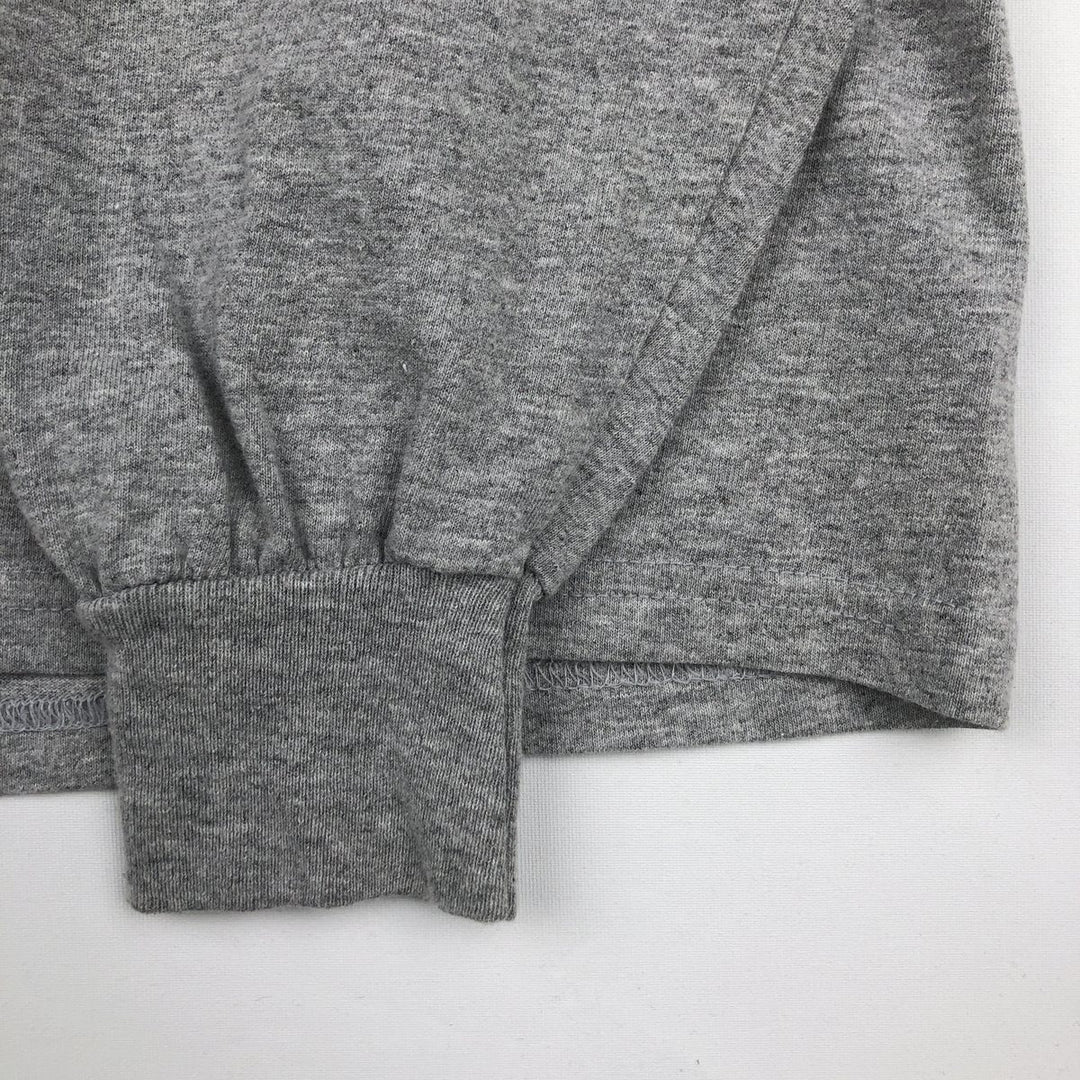 Gildan Ultra Cotton Long-Sleeve T-Shirt (Men's XL equivalent) cotton gray type Vintage Second Hand