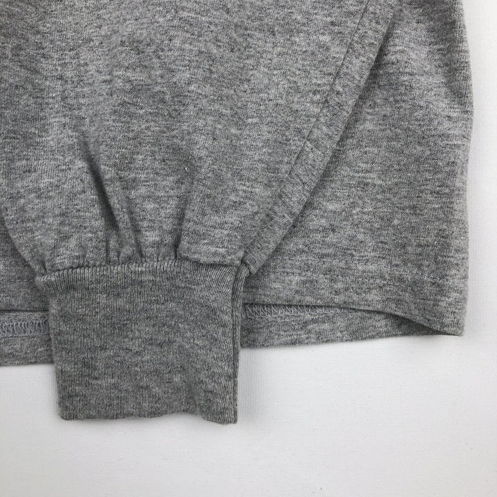Gildan Ultra Cotton Long-Sleeve T-Shirt (Men's XL equivalent) cotton gray type Vintage Second Hand