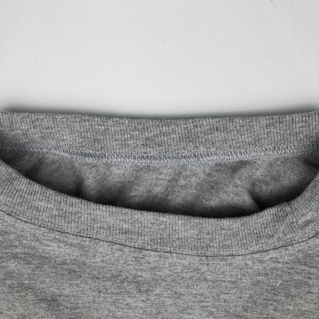 Gildan Ultra Cotton Long-Sleeve T-Shirt (Men's XL equivalent) cotton gray type Vintage Second Hand
