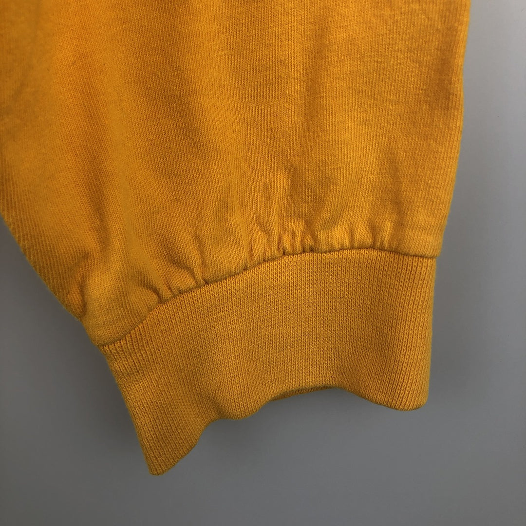 Nike MINNESOTA College Center Logo Long-Sleeve T-Shirt (Men's Size M) cotton yellow type Vintage Second Hand