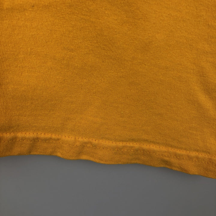 Nike MINNESOTA College Center Logo Long-Sleeve T-Shirt (Men's Size M) cotton yellow type Vintage Second Hand