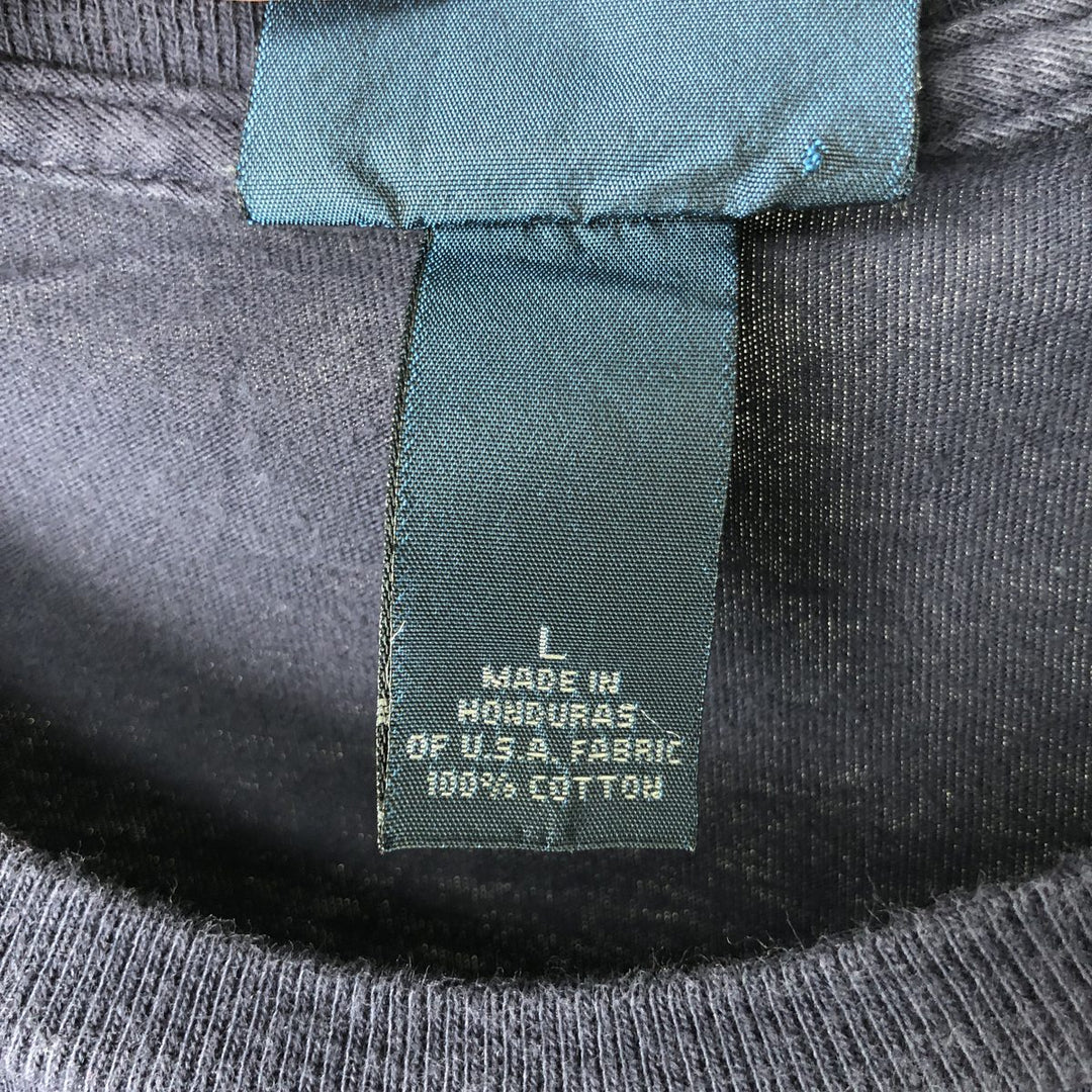 Ralph Lauren POLO by Ralph Lauren long-sleeved T-shirt, men's size L cotton navy blue type Vintage Second Hand