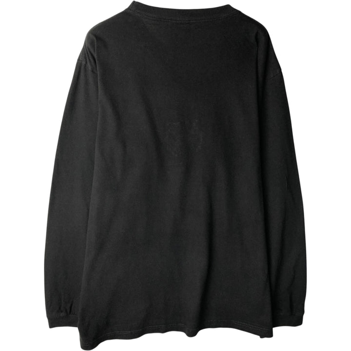 HARD ROCK CAFE Advertising Long-Sleeve T-Shirt, Men's Size L (Equivalent), Vintage cotton black type Vintage Second Hand