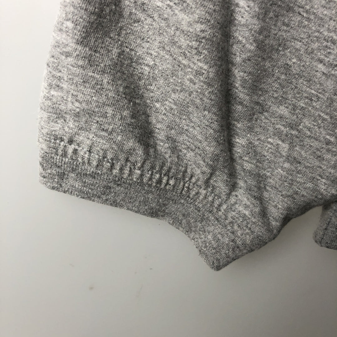 2000'S Reebok Long-Sleeve T-Shirt, Made in Canada, Men's Size L (approx.) cotton gray type Vintage Second Hand