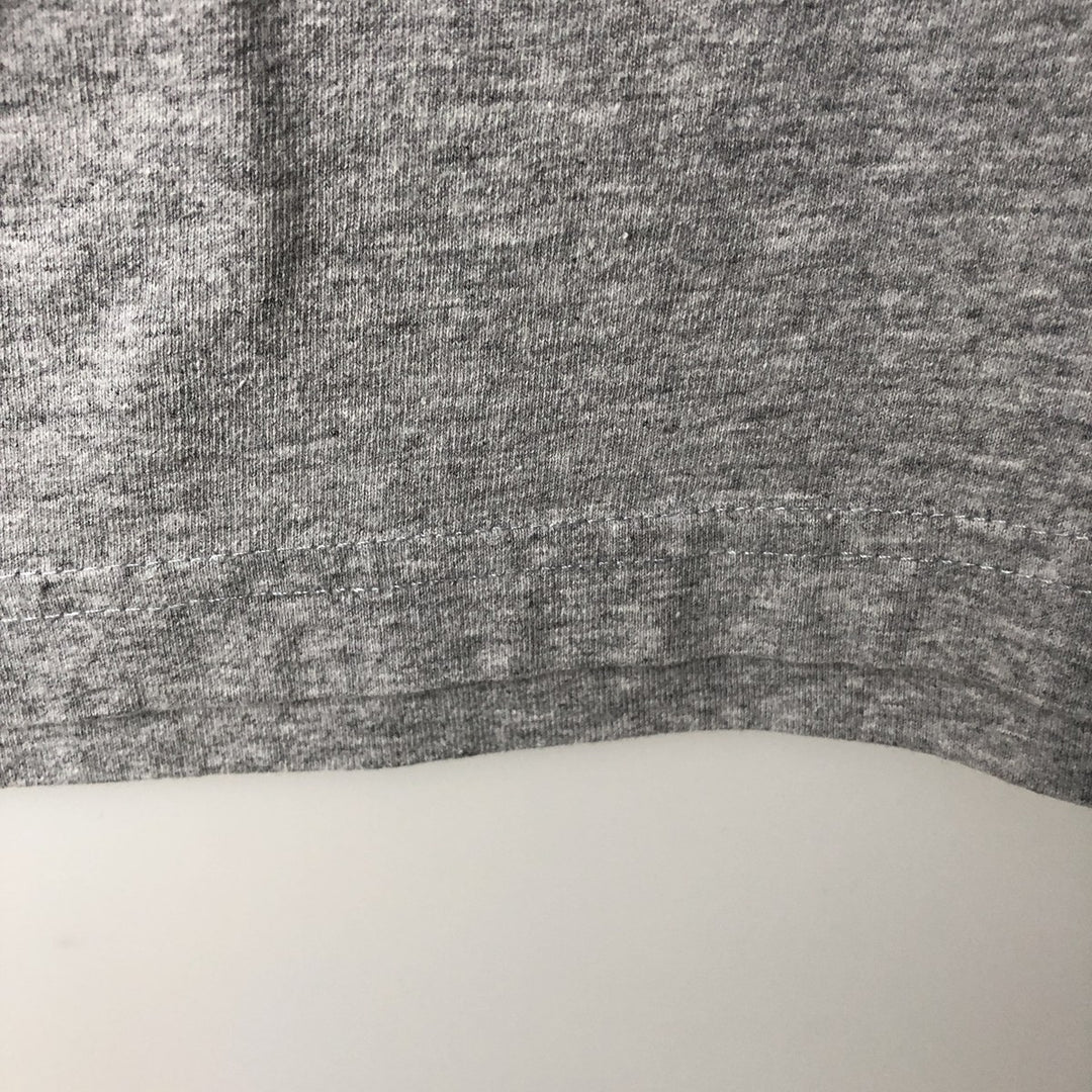 2000'S Reebok Long-Sleeve T-Shirt, Made in Canada, Men's Size L (approx.) cotton gray type Vintage Second Hand