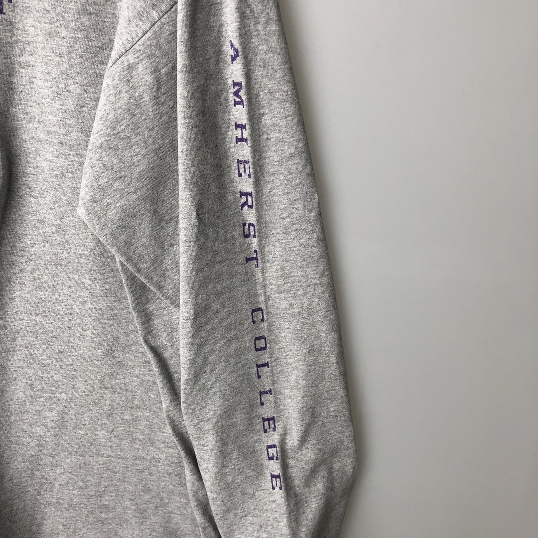90'S Jansport Long Sleeve T-Shirt, Made in USA, Men's XL, Vintage cotton gray type Vintage Second Hand