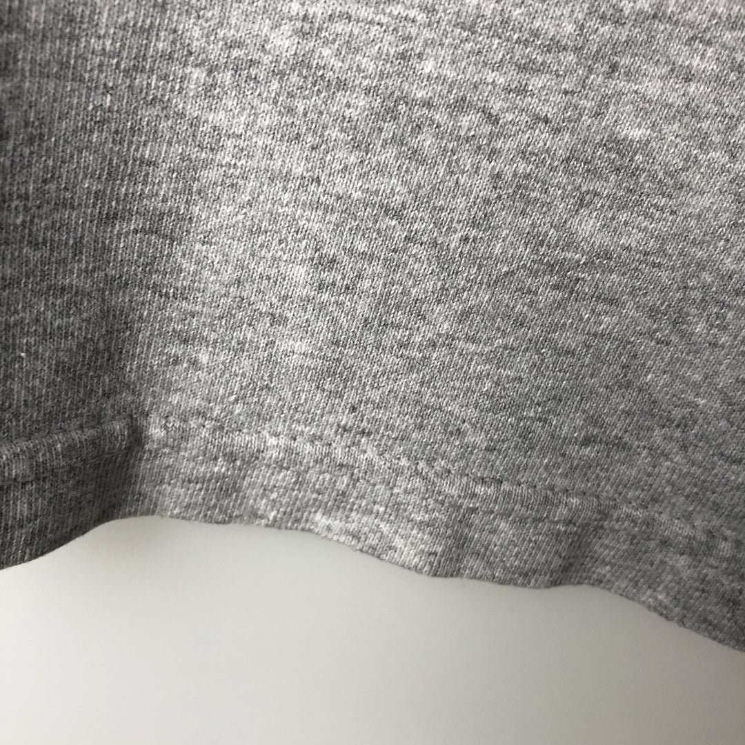 90'S Jansport Long Sleeve T-Shirt, Made in USA, Men's XL, Vintage cotton gray type Vintage Second Hand