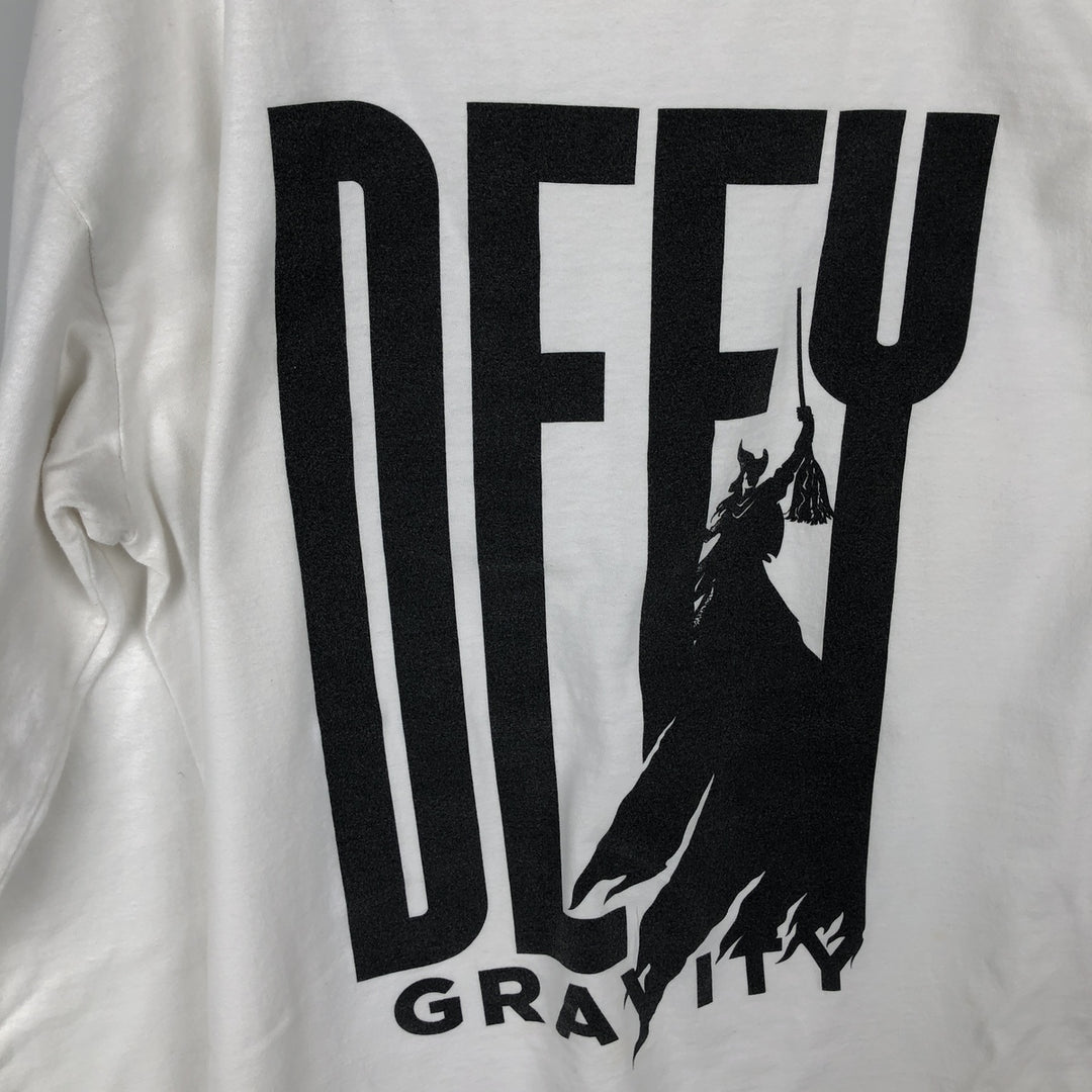 WICKED Movie Long-Sleeve T-Shirt (Men's Size L) cotton white type Vintage Second Hand