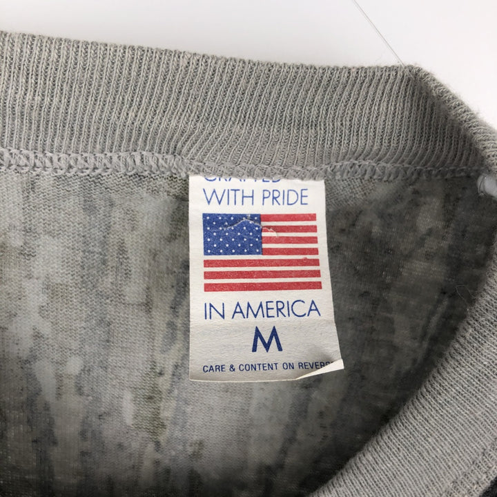90'S Realtree Camo Long-Sleeve T-Shirt, Made in USA, Men's Size M (Equivalent), Vintage polyester brown type Vintage Second Hand